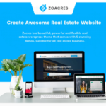 Zoacres - Real Estate WordPress Theme
