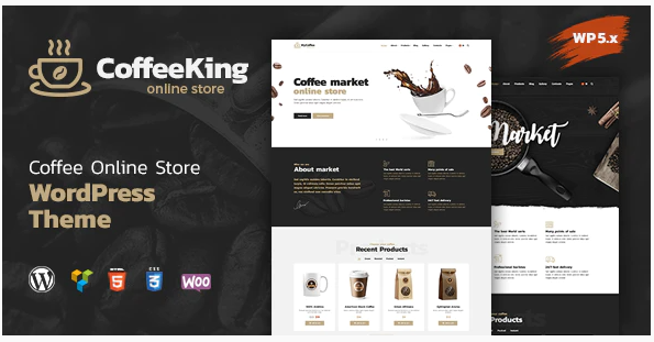 CoffeeKing - Coffee Shop