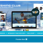 Fishing and Hunting Club Hobby WordPress Theme