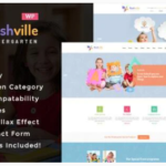 Nashville - Day Care & Kindergarten School WordPress Theme