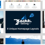 Yacht Sailing - Marine Charter WordPress theme