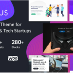 App, SaaS & Software Startup Tech Theme - Stratus