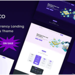 Coeus - Cryptocurrency Landing Page WordPress Theme