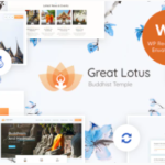 Great Lotus | Oriental Buddhist Temple WordPress Theme + RTL