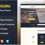 HostGuru - Responsive Web Hosting WordPress Theme + WHMCS