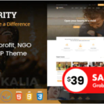 Charity - Nonprofit and Fundraising WordPress Theme