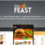 LinoFeast: Restaurant Responsive WordPress Theme