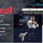 Youko - Martial Arts WordPress Theme