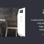 Za - Creative Fashion Portfolio WordPress Theme