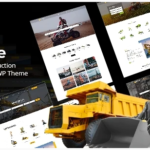 Backhoe - Construction Equipment Rentals WordPress Theme
