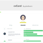 cvCard WP - Responsive WordPress Resume Theme