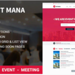 Event Management WordPress Theme