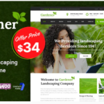 Gardener - Lawn and Landscaping WordPress Theme