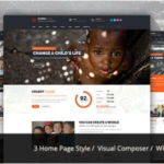 Giving hand - Charity/Fundraising WordPress Theme