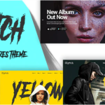 Glytch - A Vibrant Music WordPress Theme