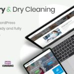 Laundry, Dry Cleaning Services WordPress Theme