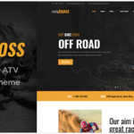 motoCROSS - Motorcycle & ATV WordPress Theme