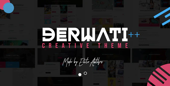Derwati - Trendy & Creative Portfolio Theme