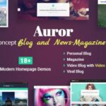 Auror- Blog Magazine WordPress Theme
