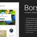 Borsha - Responsive Minimal Blog Theme