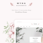 Myha - Accessories & Hair Shop WordPress theme