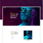 Denzel - Creative Minimal Portfolio WordPress Theme
